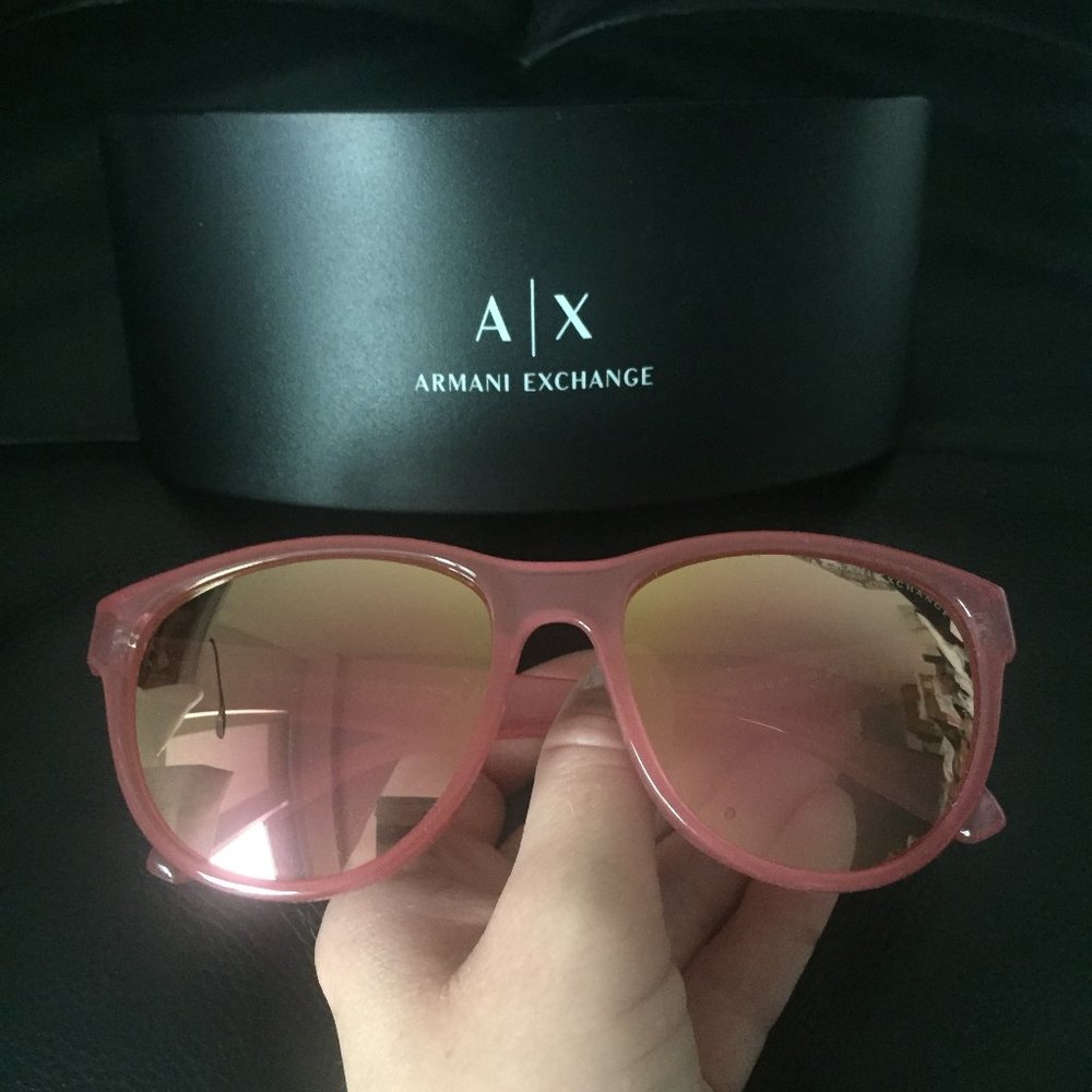 Armani Exchange Pink Sunglasses - NIB